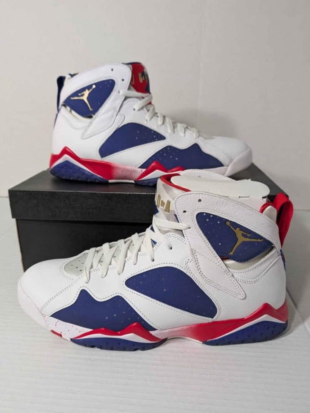 AIR JORDAN VII 7 RETRO OLYMPIC DREAM TEAM SIZE 12 - STYLE 304775-123